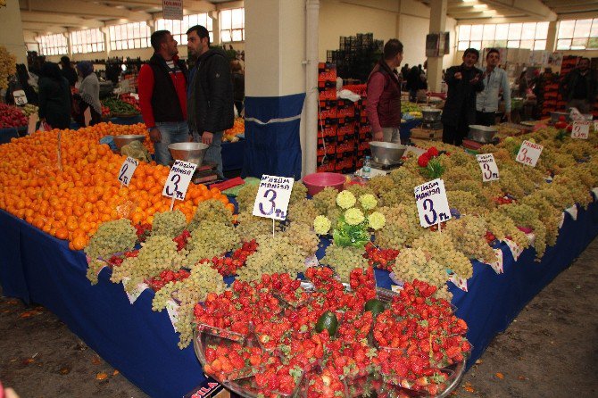 Kilosu 20 Liradan Satılan Çilek El Yakıyor