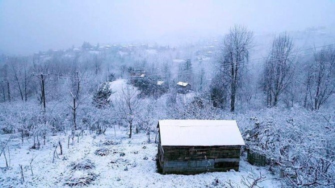 Giresun’da 66 Köy Yolu Kar Nedeniyle Ulaşıma Kapandı