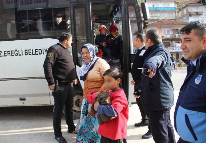 Kaçmaya Çalıştığı Zabıtanın Kucağına Düştü