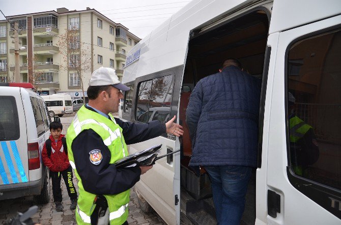 Osmancık’ta Öğrenci Servisleri Denetlendi