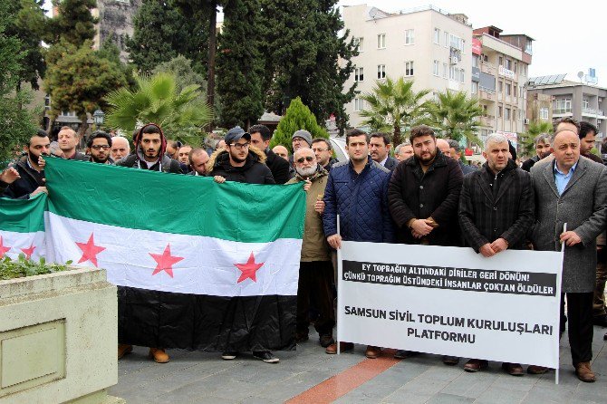 Halep’te Ölenler İçin Samsun’da Gıyabi Cenaze Namazı Kılındı