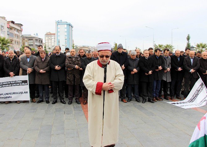 Halep’te Ölenler İçin Samsun’da Gıyabi Cenaze Namazı Kılındı