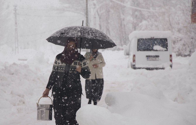 Tunceli’de Kar Çilesi Başladı