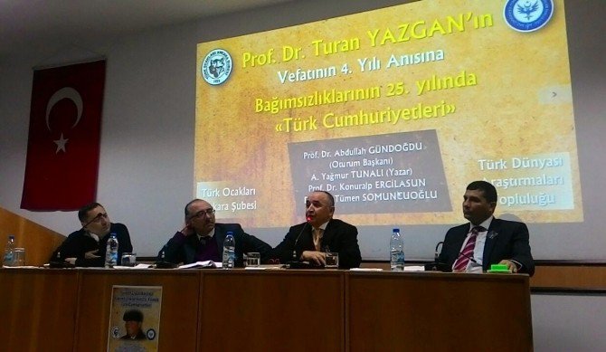 Türk Dünyası Araştırmaları Vakfı Başkanı Turan Yazgan Anıldı