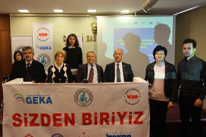 Engelliler İçin “Sizden Biriyiz” Projesi Hayata Geçirilecek