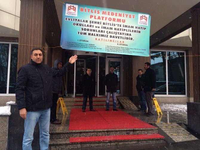 “Bitlis’te İmam Hatip Okulları Ve İmam Hatiplilerin Sorunları” Çalıştayı