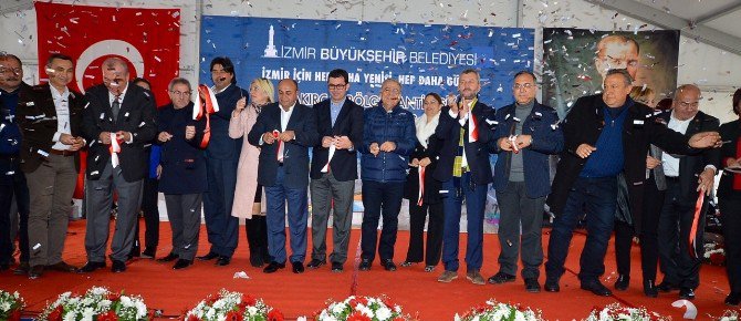 Bergama’da Bölge Şantiyesi Törenle Açıldı