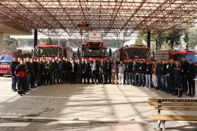 Manisa İtfaiye Daire Başkanlığı’na 54 Yeni Personel Katıldı