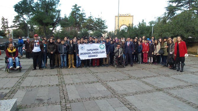 Çarşamba’da Engelliler Günü Kutlaması