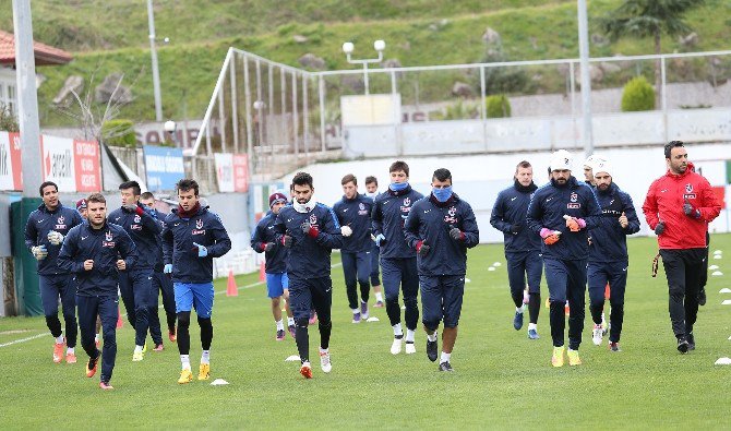 Trabzonspor, Kayserispor Maçı Hazırlıklarını Sürdürdü