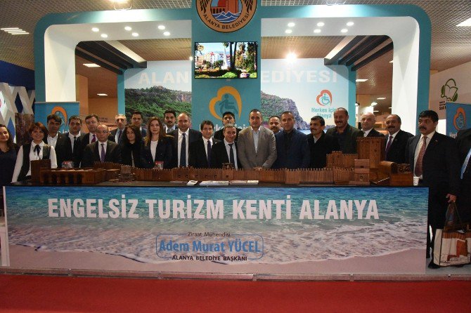 Engelsiz Yaşam Fuarı’nda Alanya Standına Yoğun İlgi