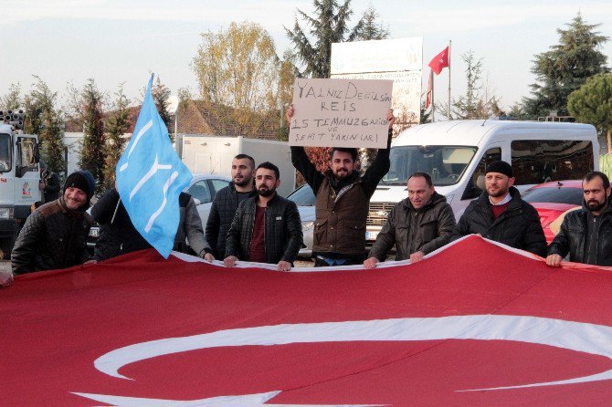 15 Temmuz Gazilerinden Cumhurbaşkanı Erdoğan’a ‘Yalnız Değilsin’ Mesajı