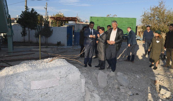 Çukurova Belediyesi Fırtınanın Yıktığı Camiyi Onaracak