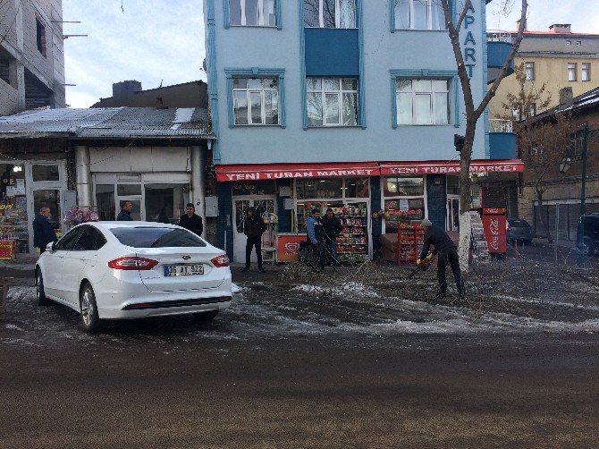 Kars’te Belediye Ağaçları Buduyor