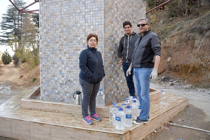 Erdemli İçme Yaylasının Şifalı Suyu Sağlık Turizmine Açılacak