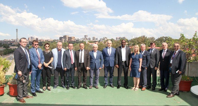 Satso Yönetim Kurulu Başkanı Mahmut Kösemusul Johannesburg’taydı