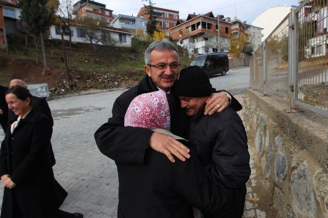 Başkan Köşker Mimar Sinan Mahallesinde İnceleme Yaptı