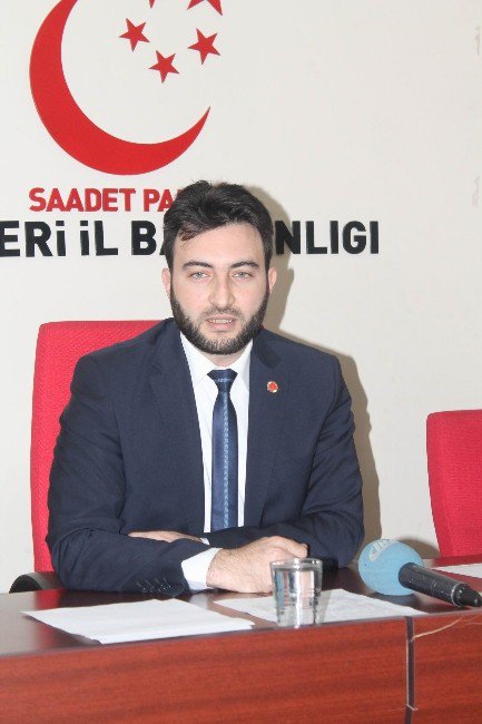 Saadet Partisi Kocasinan İlçe Başkanı Mükremin Çuhadar: