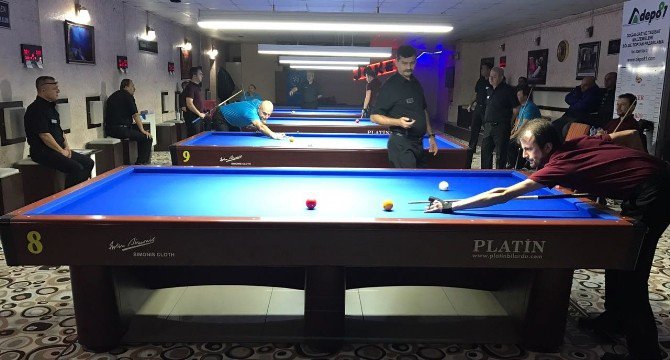 Düzce’de Bilardo Şöleni