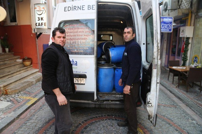 Edirne’de Atık Yağlar Geri Dönüşüme Kazandırılıyor