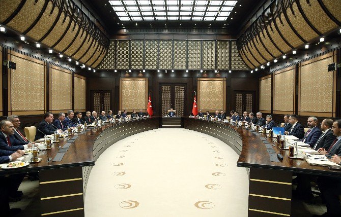 Cumhurbaşkanı Erdoğan, Irak Türkmen Heyetini Kabul Etti