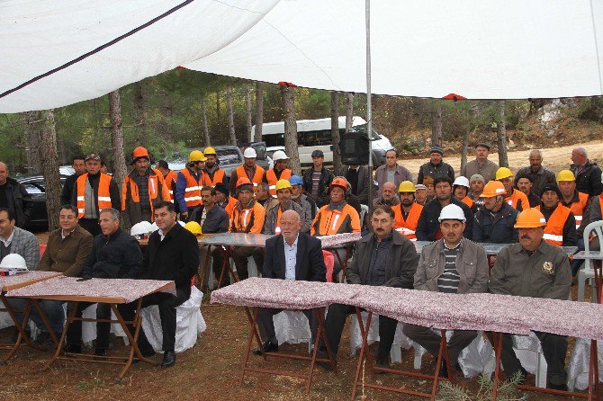 Fethiye’de Ağaç Kesme Ve Boylama Tatbikatı