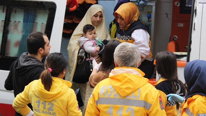 Alevlerin Arasında Kalan Vatandaşların Yardımına İtfaiye Yetişti