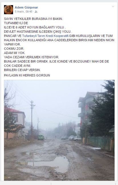 Çamurlu Yollar Meclis Üyesini Çileden Çıkardı