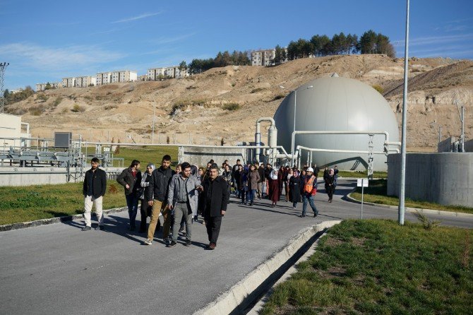 Üniversite Öğrencileri Arıtma Tesisini İnceledi