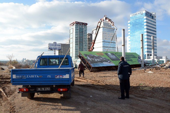 Ankara’da İzinsiz Reklamla Mücadele