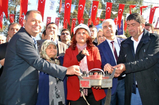 Başkan Çerçioğlu, Çine’de Çok Amaçlı Salon Kompleksinin Temelini Attı