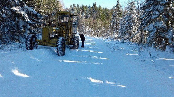 Bartın’ın Yüksek Kesimlerde Kar Kalınlığı 30 Santime Ulaştı