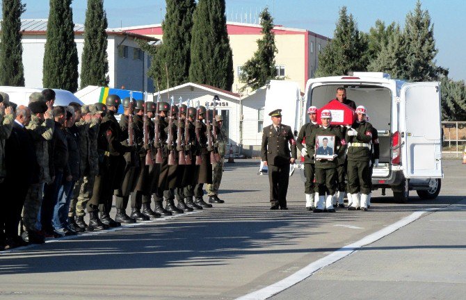 Suriye Şehidi Uzman Çavuş Ahmet Şahin Memleketine Uğurlandı