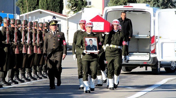 Suriye Şehidi Uzman Çavuş Ahmet Şahin Memleketine Uğurlandı