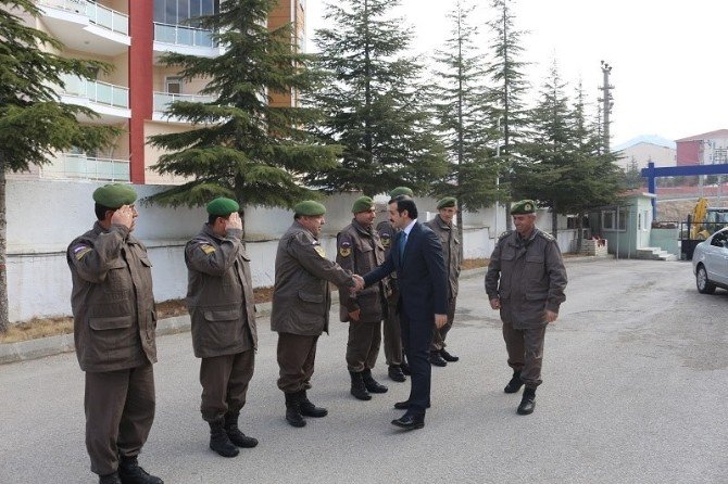 Kaymakam Gözen’den Karakol Ziyareti