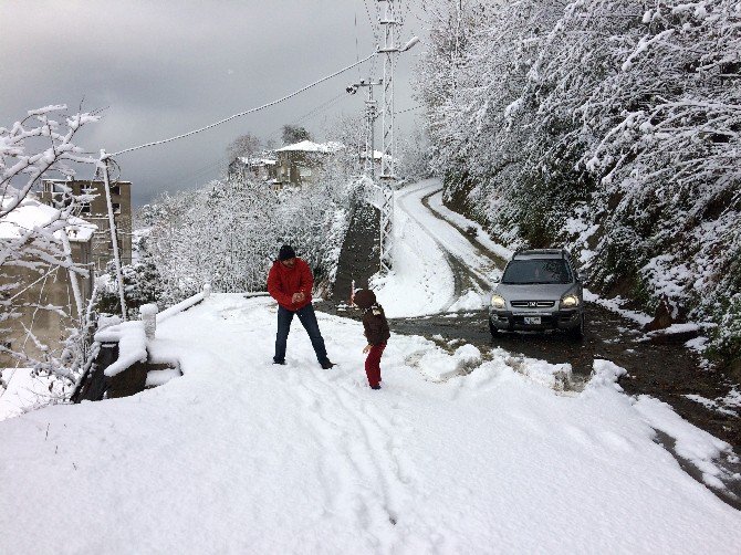 Rize’de Dört İlçede Okullar Tatil Edildi