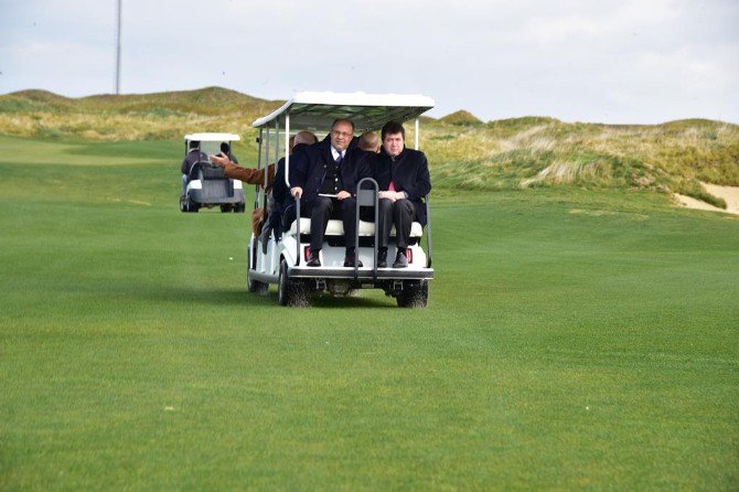 Tff Yönetimi Golf Sahasına Hayran Kaldı