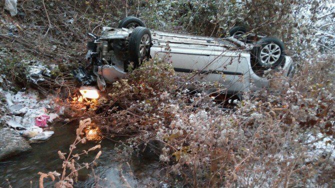 Tokat’ta Buzlanma Kazalara Neden Oldu: 5 Yaralı