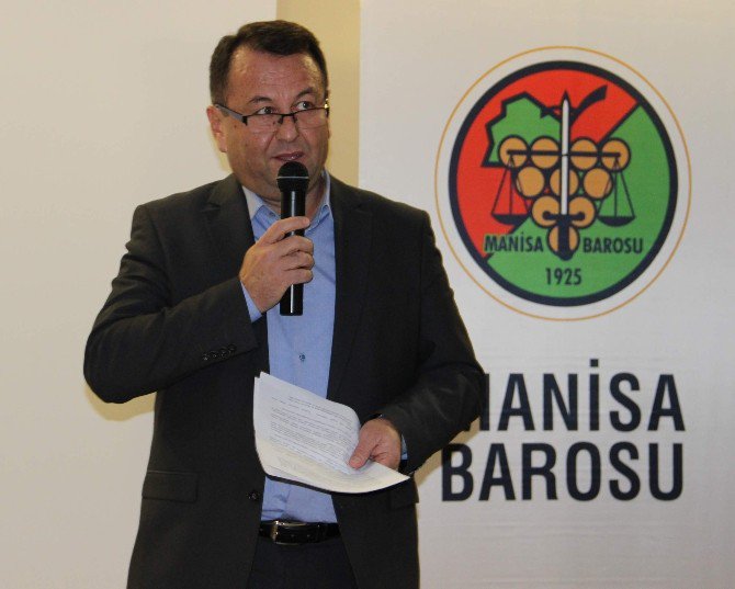 Manisa Barosundan "İnsan Hakları" Konferansı