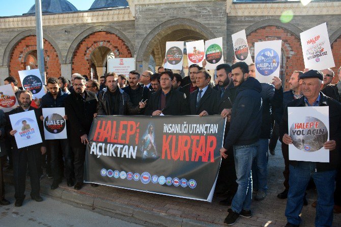 Halep’te Hayatını Kaybedenler İçin Gıyabi Cenaze Namazı Kılındı