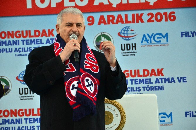 Başbakan Yıldırım: “Türkiye’nin Üçüncü Büyük Liman Projesinin Temelini Atmaya Geldik”