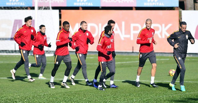 Galatasaray, Gaziantepspor Maçı Hazırlıklarını Sürdürdü