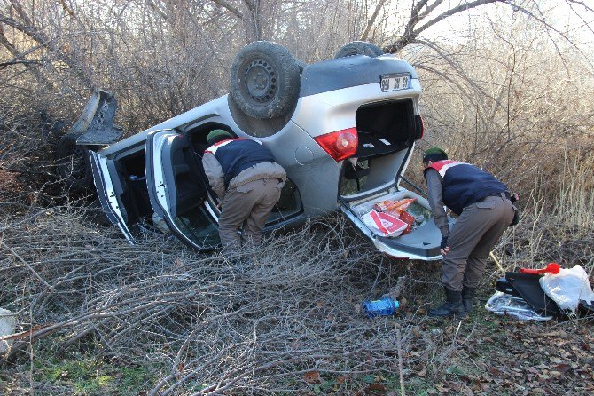 Kütahya’da Trafik Kazası: 2 Yaralı