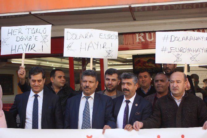 Osmaniye’de "Dolara Hayır Türk Lirasına Evet" Yürüyüşü