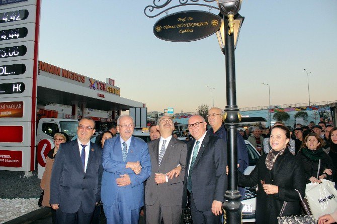 Başkan Büyükerşen, Tekirdağ’da Adının Verildiği Caddenin Açılışını Yaptı