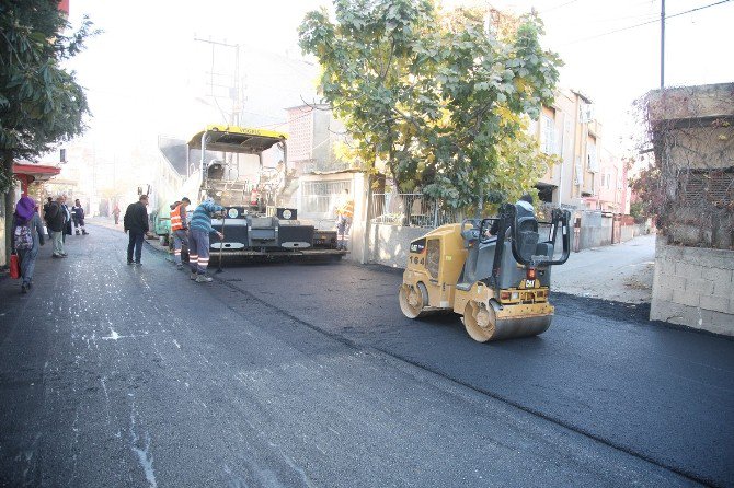 Büyükşehir’in Asfalt Çalışmaları Sürüyor