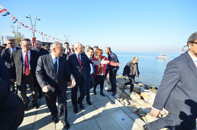 Kılıçdaroğlu İzmir Deniz Projesi’nin İlk Etabını Açtı