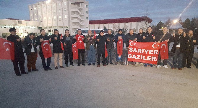 İstanbul’dan Gelen 15 Temmuz Gazilerinden Özel Harekete Duygulandıran Ziyaret