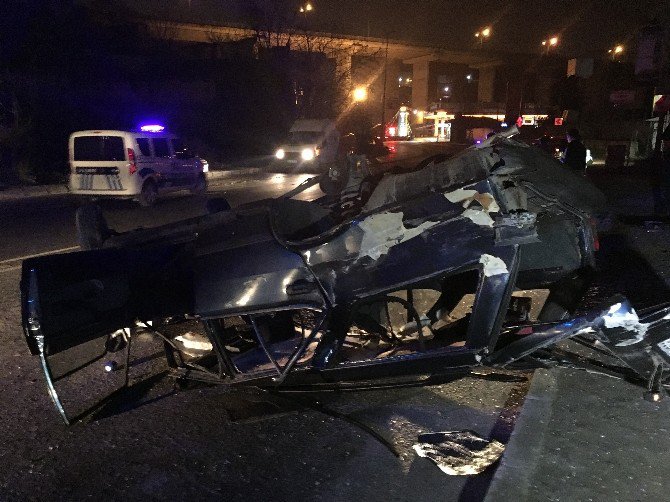 Kâğıthane’de Trafik Kazası: 1 Ağır 3 Yaralı