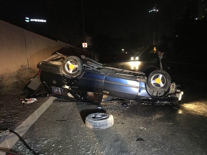 Kâğıthane’de Trafik Kazası: 1 Ağır 3 Yaralı